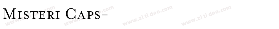 Misteri Caps字体转换
